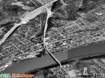 Tarentum satellite photo by USGS