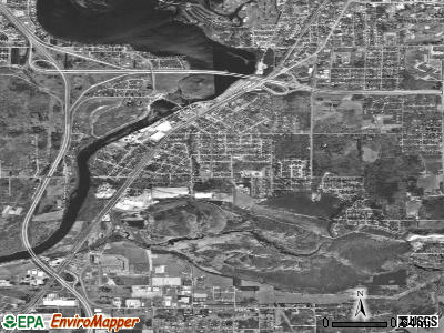 Rothschild satellite photo by USGS