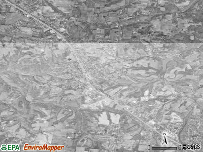 Greenbrier satellite photo by USGS
