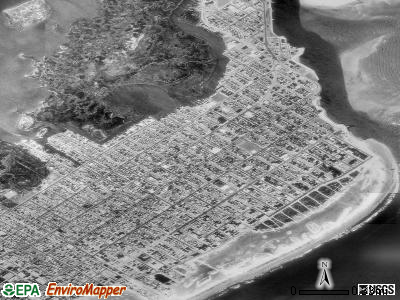 North Wildwood satellite photo by USGS