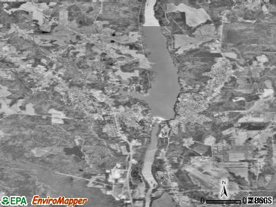 Tallassee satellite photo by USGS