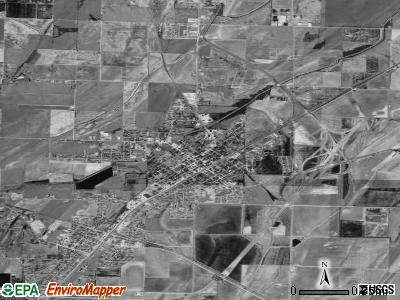 Walnut Ridge satellite photo by USGS
