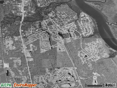 St. Augustine Shores satellite photo by USGS