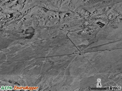 Kayenta satellite photo by USGS