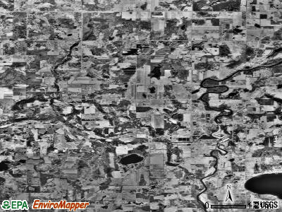 St. Francis satellite photo by USGS