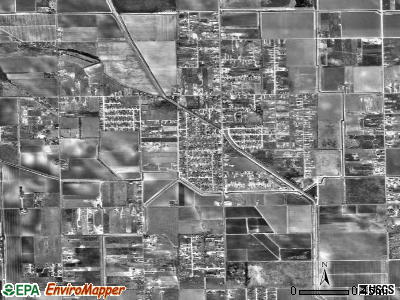 Mila Doce satellite photo by USGS
