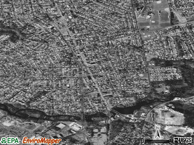 Glendora satellite photo by USGS