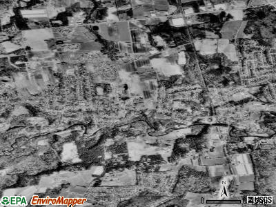 Hazardville satellite photo by USGS