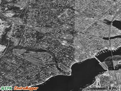 Brielle satellite photo by USGS