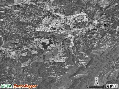Diamond Springs satellite photo by USGS
