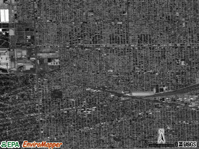 Berwyn satellite photo by USGS
