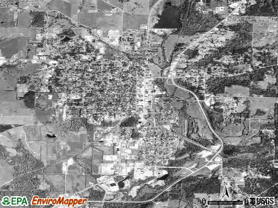 Nashville satellite photo by USGS