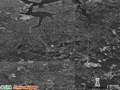 Weymouth satellite photo by USGS