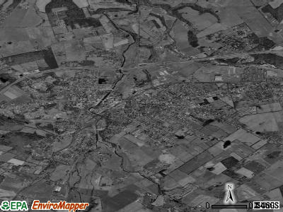 Luray satellite photo by USGS