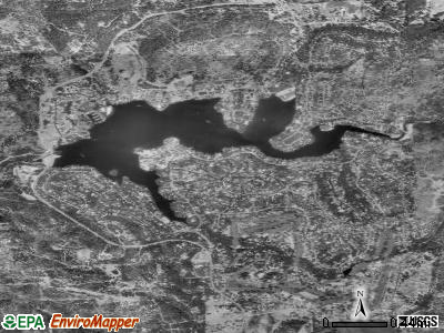 Lake Wildwood satellite photo by USGS