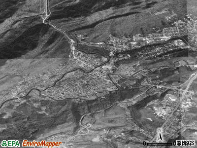 Port Isabel satellite photo by USGS