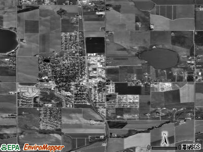 Berthoud satellite photo by USGS