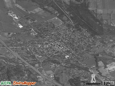 Dansville satellite photo by USGS