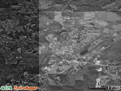 Montevallo satellite photo by USGS