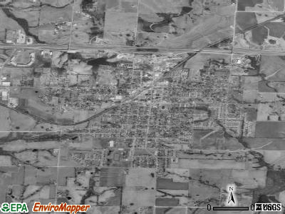 Odessa satellite photo by USGS