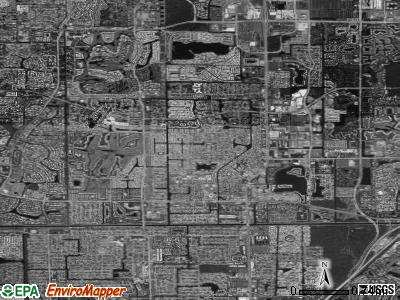 Margate satellite photo by USGS