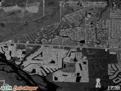 Warm Mineral Springs satellite photo by USGS