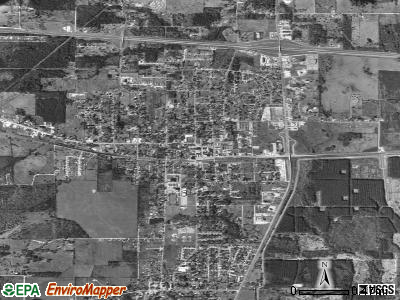 New Boston satellite photo by USGS
