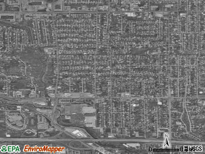 Windsor Heights satellite photo by USGS