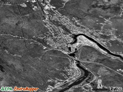 Rumford satellite photo by USGS