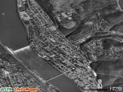 Kittanning satellite photo by USGS