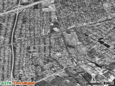 West Bay Shore satellite photo by USGS