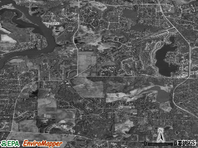 Lake Barrington satellite photo by USGS