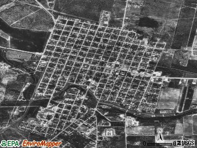 Schlusser satellite photo by USGS