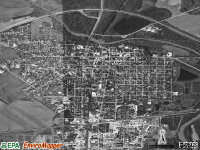 Lawrenceville satellite photo by USGS