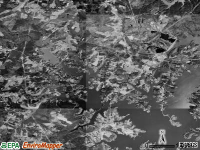 Lake Norman of Catawba satellite photo by USGS