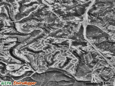 Lost Creek satellite photo by USGS