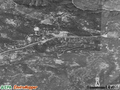 Pollock Pines satellite photo by USGS