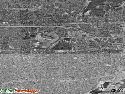 Arcadia satellite photo by USGS