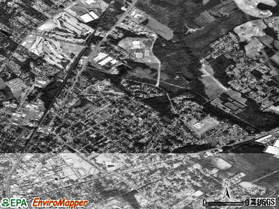 Brookdale satellite photo by USGS