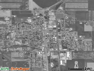 Junction City satellite photo by USGS