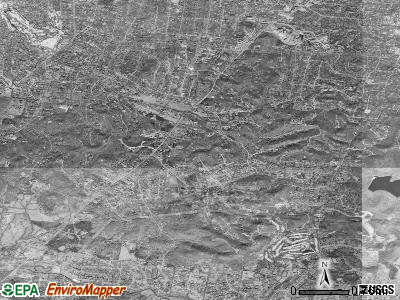Forest Hills satellite photo by USGS