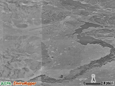 Silver Springs satellite photo by USGS