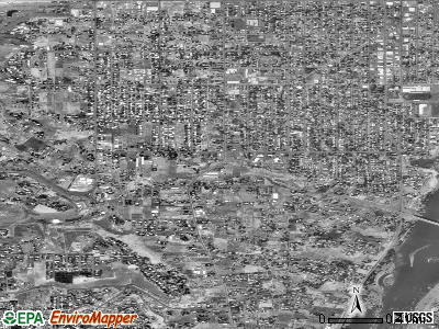 West Clarkston-Highland satellite photo by USGS
