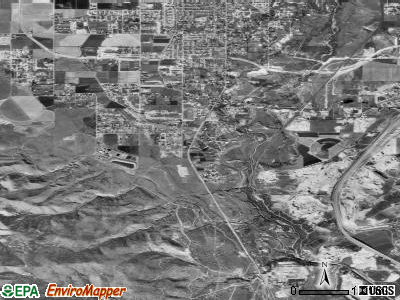 Bluffdale satellite photo by USGS