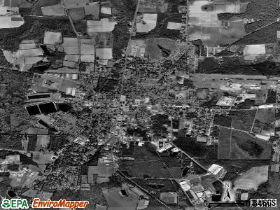 Nashville satellite photo by USGS