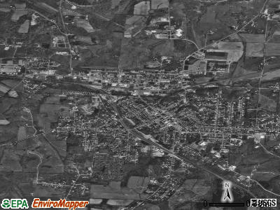 New Lexington satellite photo by USGS