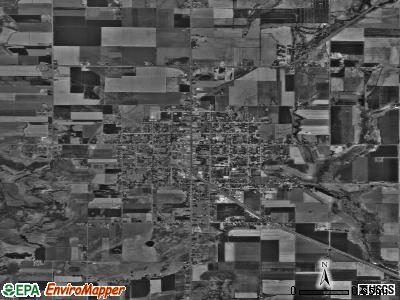 Preston satellite photo by USGS