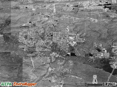 Gibson satellite photo by USGS