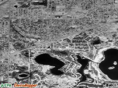 Osceola satellite photo by USGS