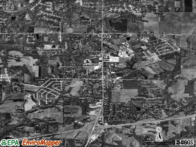 Maryville satellite photo by USGS